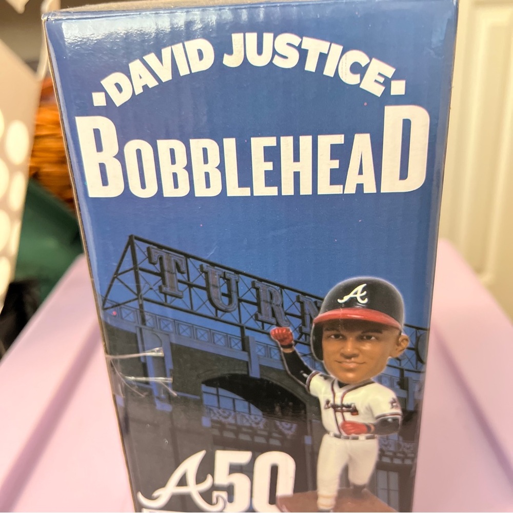 David Justice Atlanta Braves Bobblehead